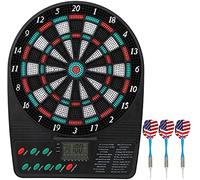 IXMLDAXD Disque de fléchettes, Jeu de fléchettes électronique, Cible, Tableau Bord, Accessoire, for Les Loisirs en Famille au Maximum