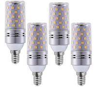 IXMLDAXD Lampe LED, Ampoule LED E14 12 W, 85-265 V, équivalent halogène 120, culot à vis, 1200 lm, non dimmable, lot de 4