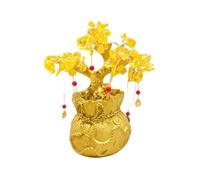 IXMLDAXD Les Arbres de Cristal, Ornements décoratifs d'argent d'arbre de Fortune d'ornements Cristal for des décorations Feng Shui