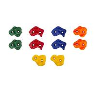 IXMLDAXD l'escalade, for Aire de Jeux intérieure et extérieure, Ensemble de Jeux, Accessoires de Toboggan avec matériel de Montage for Support de Cadre(Random Color 10PCS)