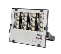 IXMLDAXD Lumière Solaire, 30-300W Lumière de sécurité IP67 LED Spot 6500K Blanc Projecteur Mural extérieur Ultra-Lumineux, Économie d'énergie LED Lumières de sécurité 3900LM-39000LM(300W)