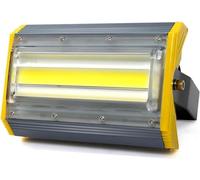 IXMLDAXD Lumière Solaire, Lumières de sécurité à lentille, IP67 et lumière Blanche à Transmission de lumière élevée, projecteur de Travail LED for entrepôt, Jardin, Toit(Warm White,30W)