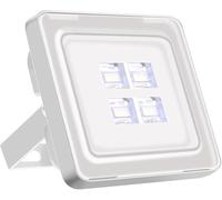 IXMLDAXD Lumière Solaire, Projecteur d'éclairage extérieur de Jardin Pleine Puissance IP65 AC 220-240V(1pcs 20w,Cold White)