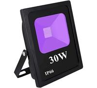 IXMLDAXD Lumière Solaire, Projecteur LED IP66, Ampoules à lumière Noire Qui Brillent dans la Nuit, for fête, Anniversaire, Mariage, éclairage de scène for Jardin, Cour, Garage, Porte(80w)