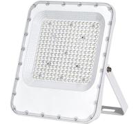 IXMLDAXD Lumière Solaire, Protection IP66 Contre la Foudre et Les surtensions (4 KV), Spot de Travail extérieur Blanc for Jardin Garage(150W)