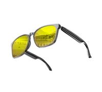 IXMLDAXD Lunettes intelligentes, Lunettes intelligentes IA Bluetooth 5.4 avec haut-parleur, 145 langues, traducteur en temps réel, lunettes de soleil for hommes et femmes F