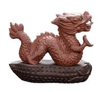 IXMLDAXD Petite Statue, Figurine de Dragon Sable Violet for Animaux Compagnie, Symbole Richesse et succès - Ornement décoratif l'année du Zodiaque