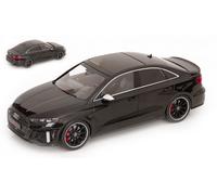 IXO 1/18 AUDI RS3 LIMOUSINE 2022 NOIR MODÉLISME MODÈLE STATIQUE DIECAST