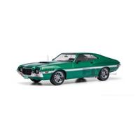 IXO Models 18CMC26422 Gran Torino Sport 2 portes Vert métallisé avec rayures blanches 1/18