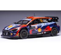 IXO 1/18 HYUNDAI I20N NEUVILLE WRC RALLY MONTE CARLO 2023 MODÈLE STATIQUE