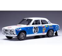 Ixosport Modèle réduit Ford Escort RS 1600 MK I n°20 Mikkola/Porter Rallye Monte-Carlo '73 1:24