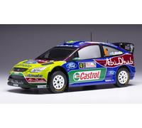 Ixo Model FORD FOCUS RS WRC N.4 RALLY SARDINIEN 2009 LATVALA/ANTILLA 1:24