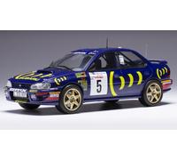 IXO 1/24 IMPREZA 555 WRC 5 RALLY TOUR CORSE 1995 SAINZ MODÈLE STATIQUE DIECAST