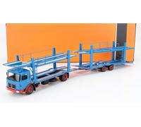 IXO 1/43 CAMION MAN BISARCA 1970 BLEU MODÉLISME MODÈLE STATIQUE DIECAST