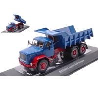 IXO 1/43 CAMION MODÈLE MAGIRUS JUPITER 6X6 BLEU/ROUGE MODÈLE STATIQUE DIECAST