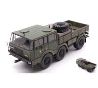 IXO 1/43 CAMION MODÈLE TATRA 813 6X6 1968 OLIVE/BLANC NVA MODÈLE STATIQUE
