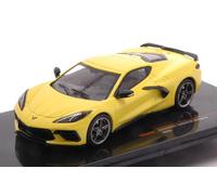 IXO 1/43 CHEVROLET CORVETTE C8 2020 JAUNE MODÈLE STATIQUE DIECAST