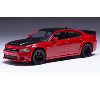 IXO 1/43 DODGE CHARGER SRT HELLCAT 2021 ROUGE MODÈLE STATIQUE DIECAST