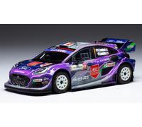 IXO 1/43 FORD PUMA 7 LOUBET RALLY SARDAIGNE 2022 MODÈLE STATIQUE DIECAST