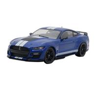 Ixo 1 43 pour Ford Mustang Shelby 2020 Modèle De Voiture en Alliage Bleu Jouet De Collection Voiture Miniature De Collection
