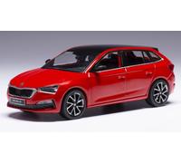 2019 Skoda Scala Rojo / Negro 1:43 Modèles IXO CLC527N.22