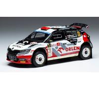 IXO 1/43 SKODA FABIA EVO 3 MARCZYK RALLY POLEN MODÈLE STATIQUE DIECAST