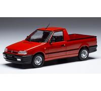 Ixo Compatible avec Skoda Felicia Pick Up 1995 Rouge Modèle de voiture modèle 1:43
