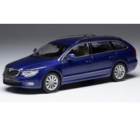 Skoda Superb Ii Breack Bleu 2008 1/43 Ixo