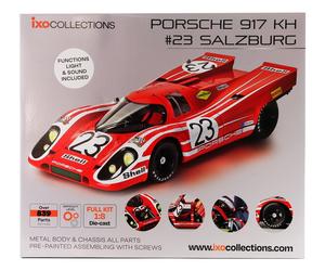 IXO 1/8 PORSCHE 917K WINNER 24H LE MANS 1970 HERRMANN MODÈLE STATIQUE DIECAST