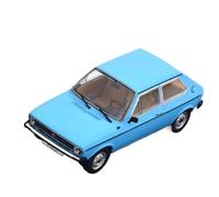 IXO Bleu pour Volkswagen Polo Modèle 1 43 MK II 1975 Alliage Classique Rétro Modèle De Voiture Vintage Voiture Miniature De Collection