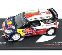 ixo Citroën DS3 WRC Rally de Portugal 2011 S. Loeb voiture échelle 1/43 modèle moulé sous pression