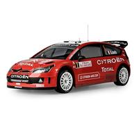 IXO Collections 1:8 1:8 IXO Citroën C4 WRC - Modélisme, modélisme, kit de construction de haute qualité, kit de modélisme, fonction d'éclairage, fonction sonore, kit de construction