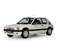 IXO Collections 1:8 IXO Peugeot 205 GTI blanc - Modélisme, modélisme, kit de construction de haute qualité, kit de modélisme, 720 pièces, kit de voiture