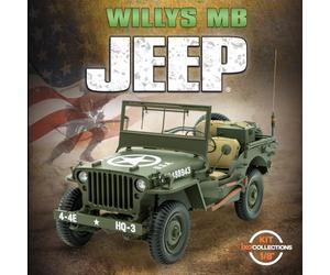 IXO Collections 1:8 IXO US Jeep Willys 4x4 - Modélisme, Maquettes, Kit, Kit de modélisme
