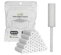 IXO Lot de 20 aligneurs à mâcher non parfumés dans un sac refermable - Accessoires d'alignement pour un ajustement optimal