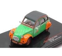 Ixo Model CITROEN 2 CV GREEN/ORANGE 1978 "DEUCHIE" 1 € DONATION 1:43