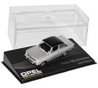 Ixo Opel Kadett A Coupe Silber 1962-1965 INKL Zeitschrift Nr 135 1/43 Modell Auto