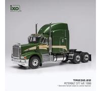 1:43 IXO Peterbilt 377 A/E Tractor Truck 3-Assi 1998Dark Green Met TR232.22