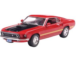 IXO U43RDC3006 1969 Mustang Mach Voiture moulée sous pression à l'échelle 1-1:43 - Calypso Coral
