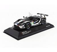 IXO- Voiture Miniature de Collection, FGT43105, Black/White