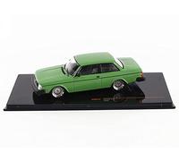 1:43 IXO Volvo 242 Personnalisée Vert 1980