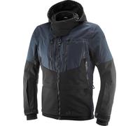 Ixon Asgard Parka textile de moto imperméable, noir/bleu, Taille L