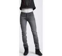 Ixon Billie Jeans moto pour dames, Pierre grise, Taille 38/34