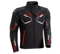 IXON BLOUSON CELL NOIR BLANC ROUGE - S
