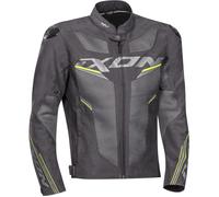 Ixon blouson moto Draco anthracite gris jaune L=50