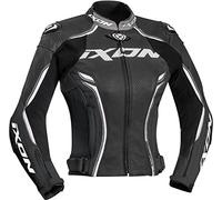 Ixon Blouson moto Vortex Lady Jkt NOIR/BLANC, Noir/Blanc, XL