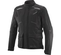 Ixon Midgard Veste textile imperméable à l’eau pour moto, noir, taille S pour homme