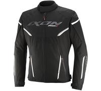 Ixon Striker 2 Air WP Veste textile de moto imperméable, noir-blanc, taille M pour homme