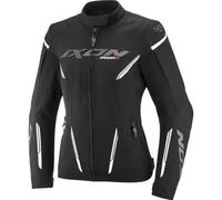 Ixon Striker 2 imperméable dames moto textile veste, noir-blanc, taille 4XL pour femmes