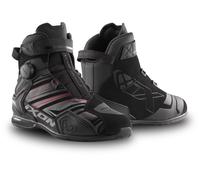 Ixon Bull 2 WP Ultra Chaussures de moto imperméables, noir/rouge, Taille 41
